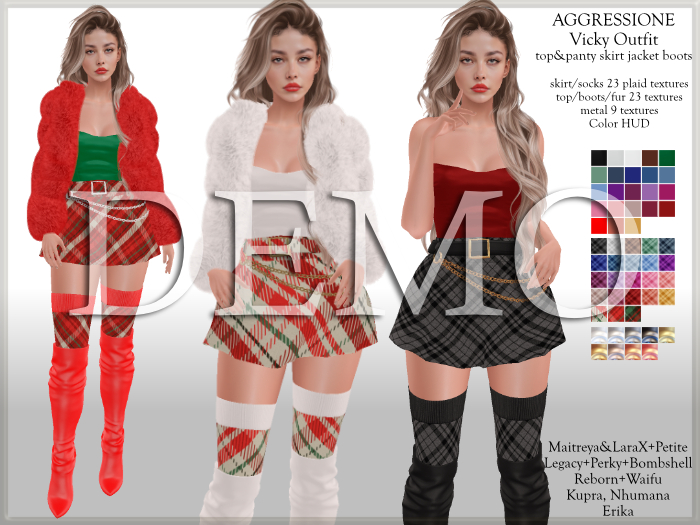 Aggressione Vicky Outfit DEMO