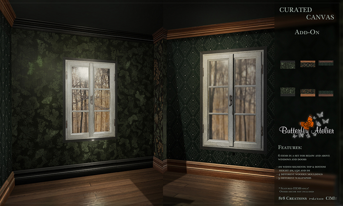 8f8 - Butterfly Atelier - Curated Canvas - ADD-ON 