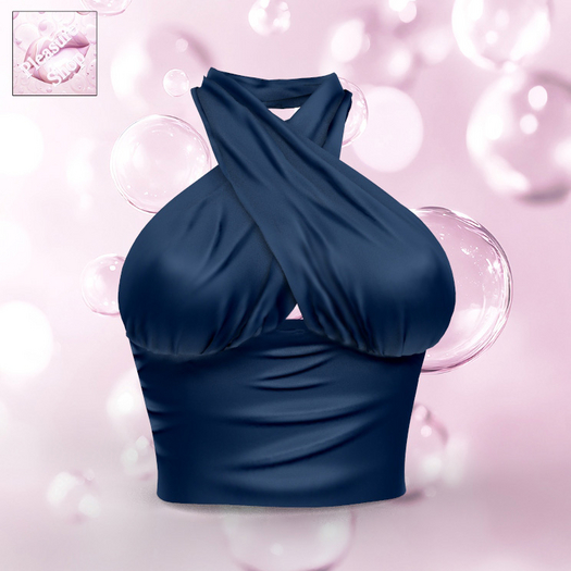 Navy Wrapped Top Legacy