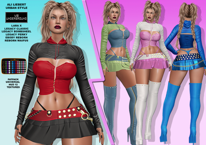**ALI LIEBERT FATPACK URBAN STYLE COMPLETE OUTFIT**