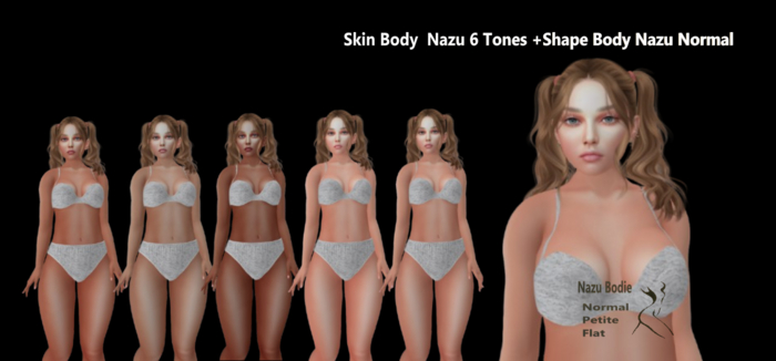Skin Body Normal Nazu DEMO