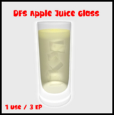 DFS Apple Juice Glass - ACTUAL ITEM