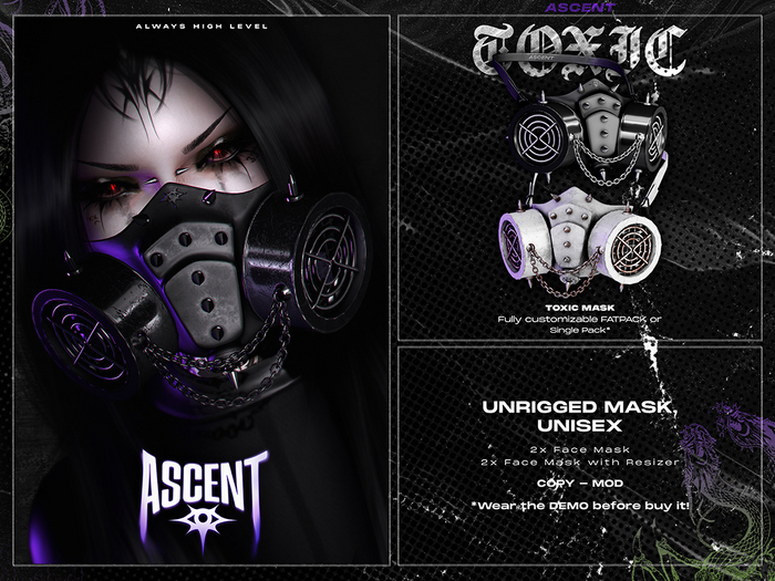 ASCENT - Toxic Mask FATPACK*