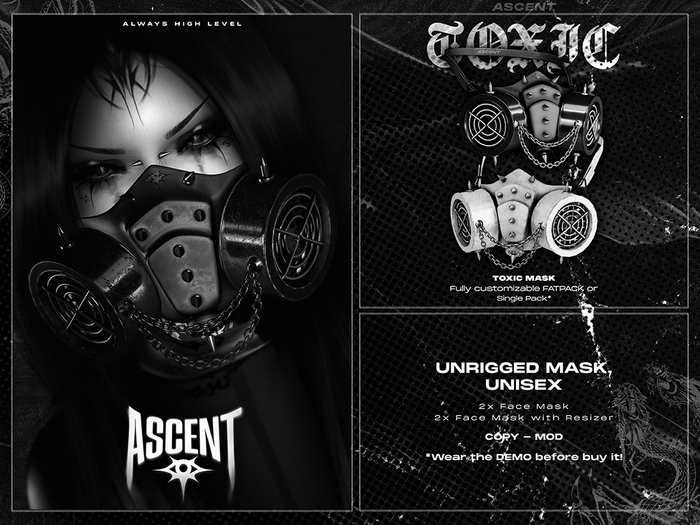 ASCENT - DEMO Toxic Mask
