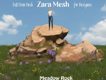 ZM PBR Landscape Meadow Rocks FULL PERM MESH