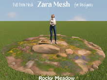 ZM PBR Landscape Rocky Meadow FULL PERM MESH