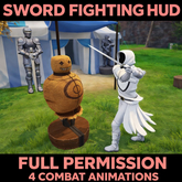 Volle Erlaubnis Schwertkampf-Animationen Hud - Keine Poseballs!
