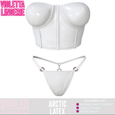 Corset - Violetta Lingerie LATEX ARCTIC