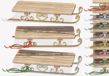 Dahlia - Snowbound - Sleigh Tray, Texture Change