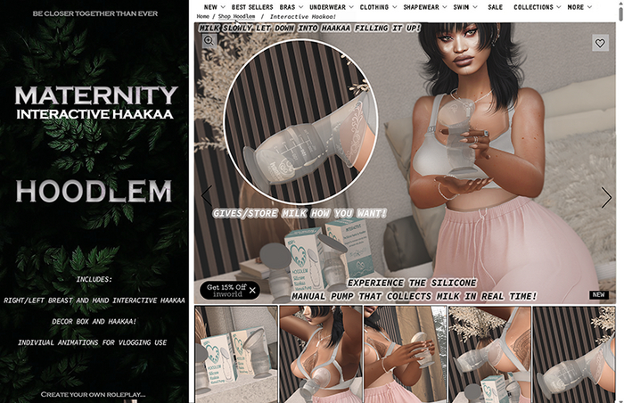 Hoodlem - Maternity Interactive Haakaa (Manual Pump)