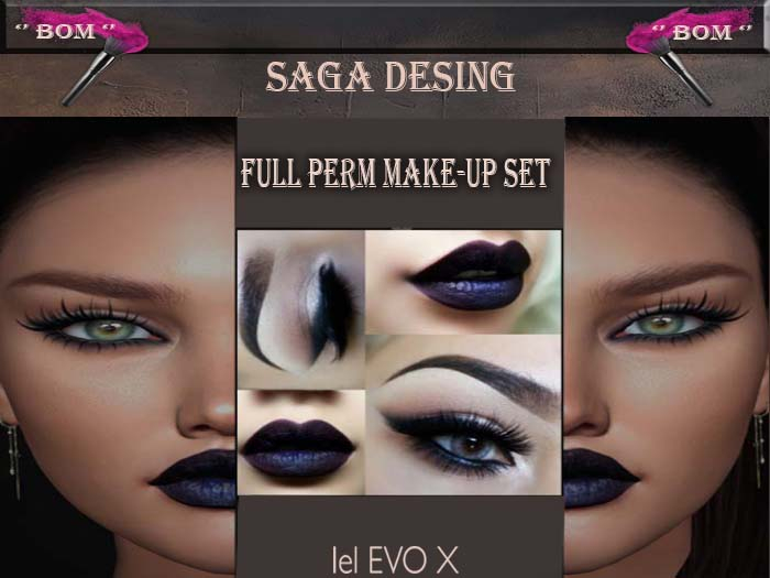 ''SaGa Design'' Full Perm Make-up New Set 028