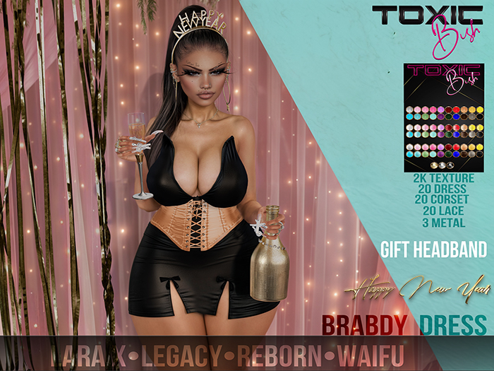 [TOXIC BISH] Brandy Dress @ HUD