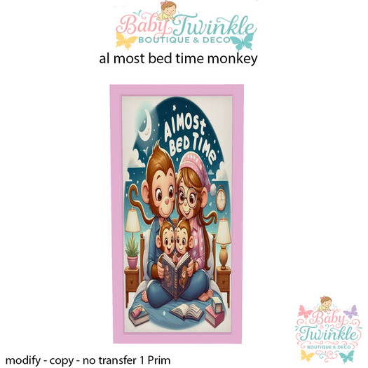 BTBD  al most bed time monkey