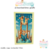 BTBD al most bed time  giraffe