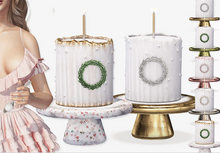 Dahlia - Snowbound - Cake - Dispenser Guest Server, Holdable, Wearable