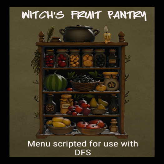 B&C Witch's Fruit Pantry DFS (scripted)