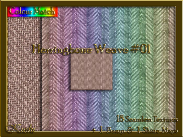 Herringbone Weave #01 Texture Pack