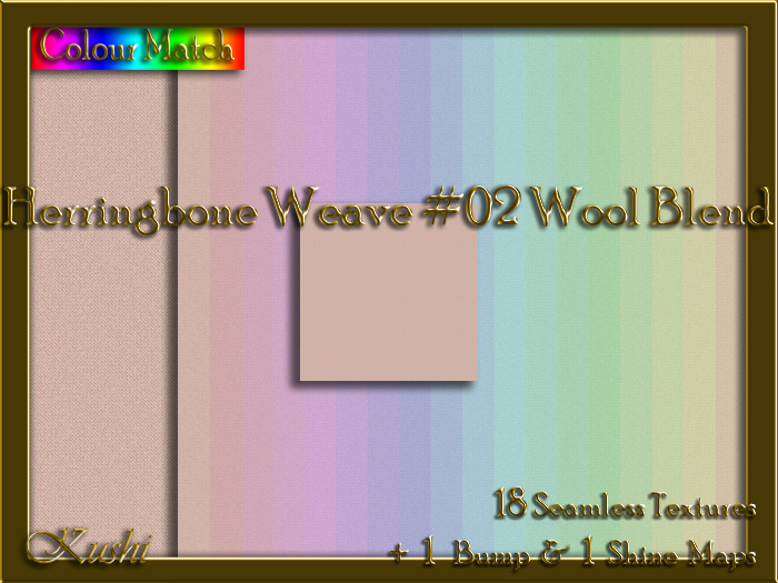 Herringbone Weave #02 WOOL BLEND Texture Pack