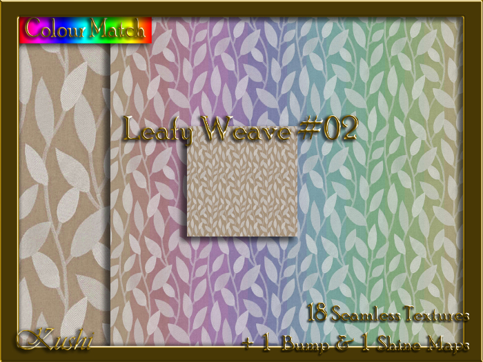 Leafy Weave #02 Texture Pack
