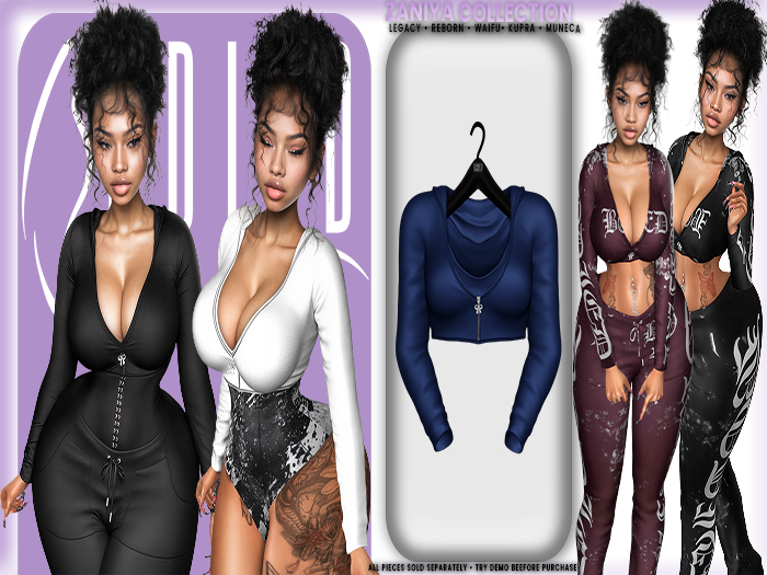 BODIED: Zaniya Jacket - Blue