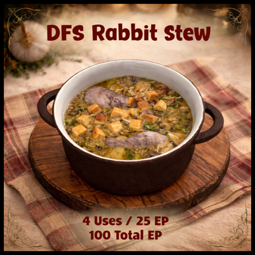 DFS Rabbit Stew 100 EP - ACTUAL ITEM
