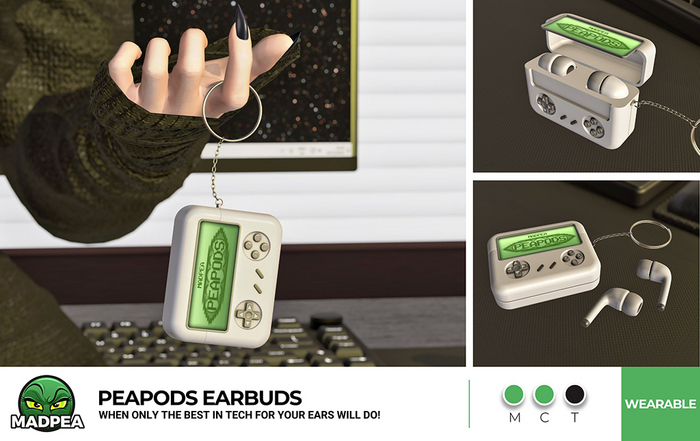 MadPea PeaPods Earbuds