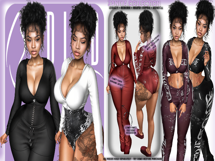 BODIED: Zaniya Collection - megaBODIEDpack