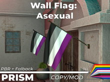 (Peacock) Asexual Pride Flag