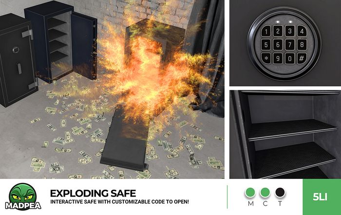 MadPea Exploding Safe