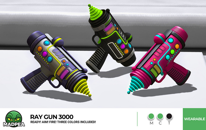 MadPea Ray Gun 3000