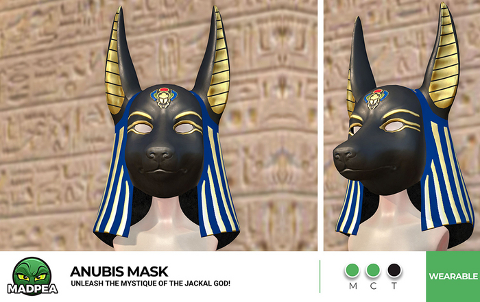MadPea Anubis Mask