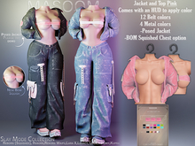 [[ Masoom ]] Slay Mode Jacket and Top - Pink
