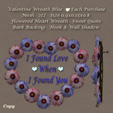 Valentine Wreath Blue1