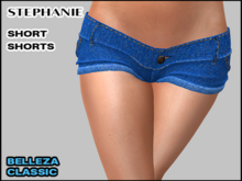 STEPHANIE SHORT SHORTS, DARK BLUE, BELLEZA CLASSIC