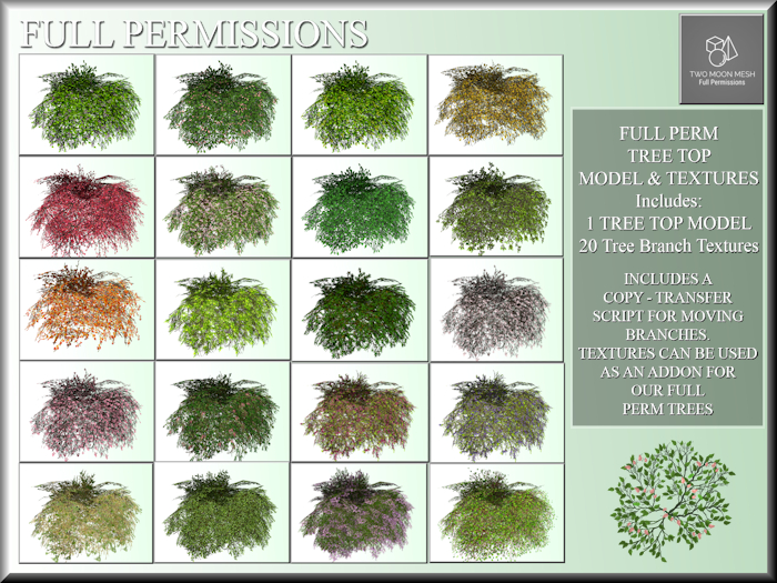 Full Perm Tree Top Textures