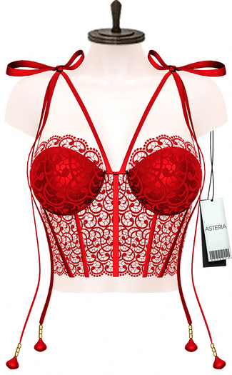 Asteria"Monica" Top Red