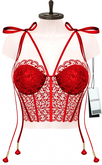 Asteria"Monica" Top Red