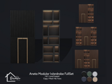 OMAHKU - Aneta Modular Wardrobe FullSet