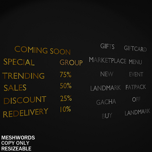 [GIFT] OTTO ~ Store Meshwords