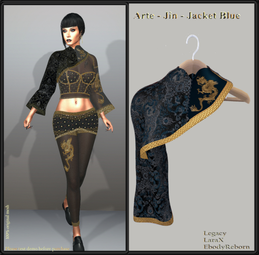 Arte - Jin - Jacket - Blue
