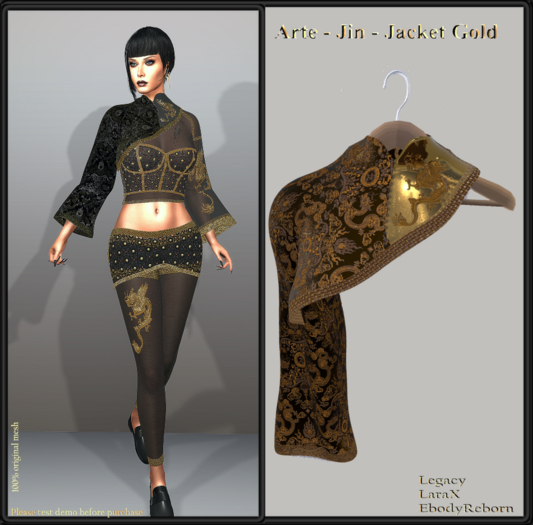 Arte - Jin - Jacket - Gold