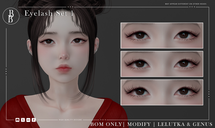 BB ~ Eyelash Set 1 // Genus