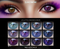 S H I M M / Lelutka Eyes Applier~BOM / CCCXLII SET II