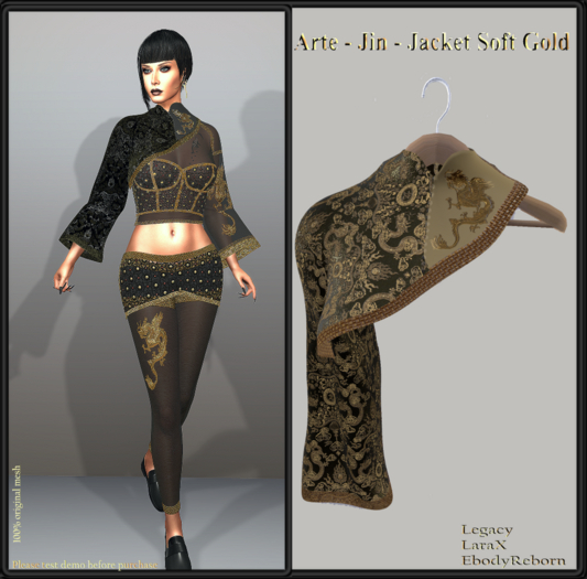 Arte - Jin - Jacket - Soft Gold