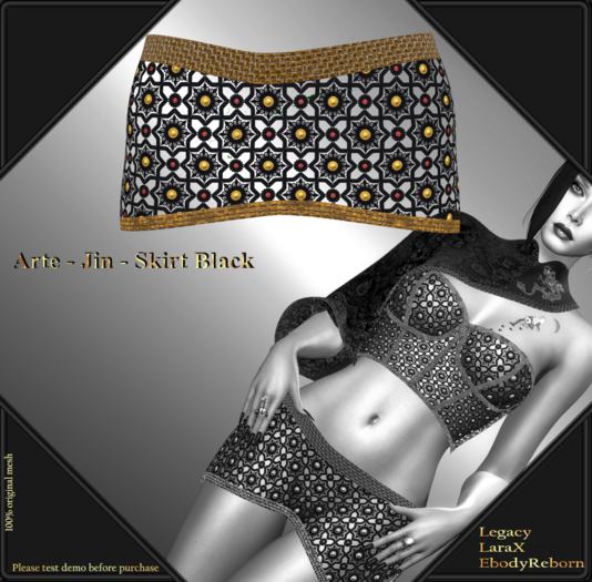 Arte - Jin - Skirt Black