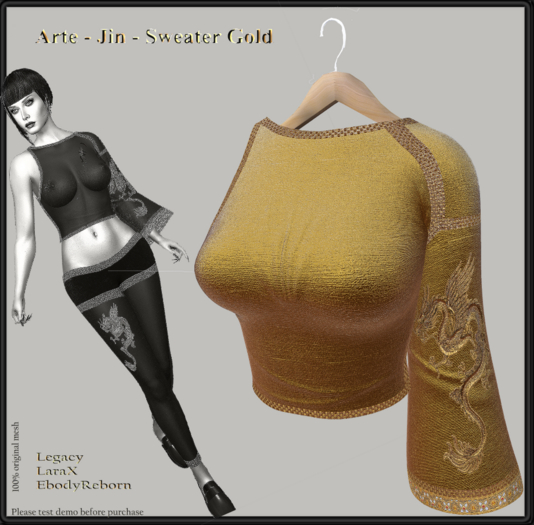Arte - Jin - Sweater - Gold