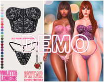 Corset - Violetta Lingerie LACE FATPACK DEMO