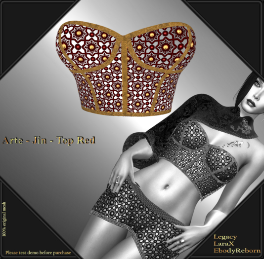 Arte - Jin - Top Red