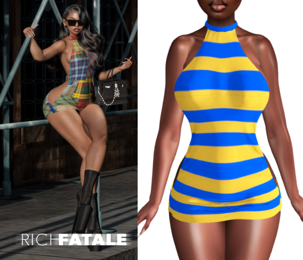 $RICH FATALE - CIDNY BODYCON - ASU