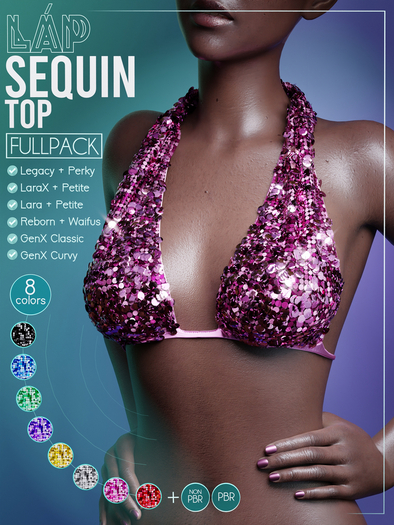 Sequin Top by LAP (Fullpack)